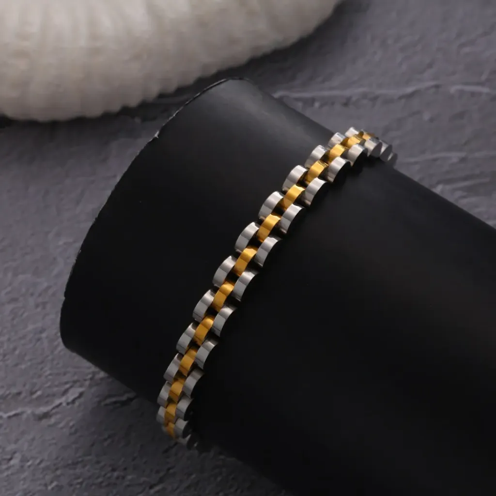 Bracelet Homme Monceau – Argent & Or
