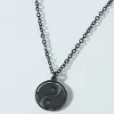 Yin-Yang Necklace – Stainless Steel – Unisex